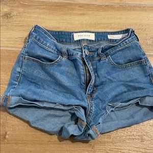 Pacsun high waisted jean shorts